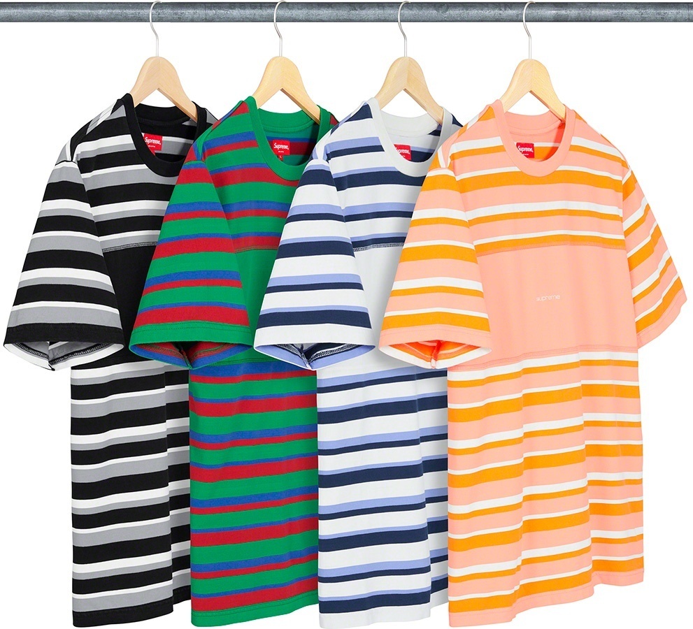 Blocked Stripe S/S Top